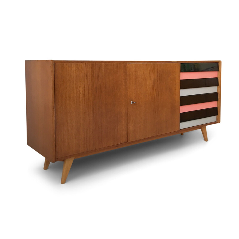 Vintage Sideboard Model U-460 by Jiri Jiroutek for Interier Praha - 1950s