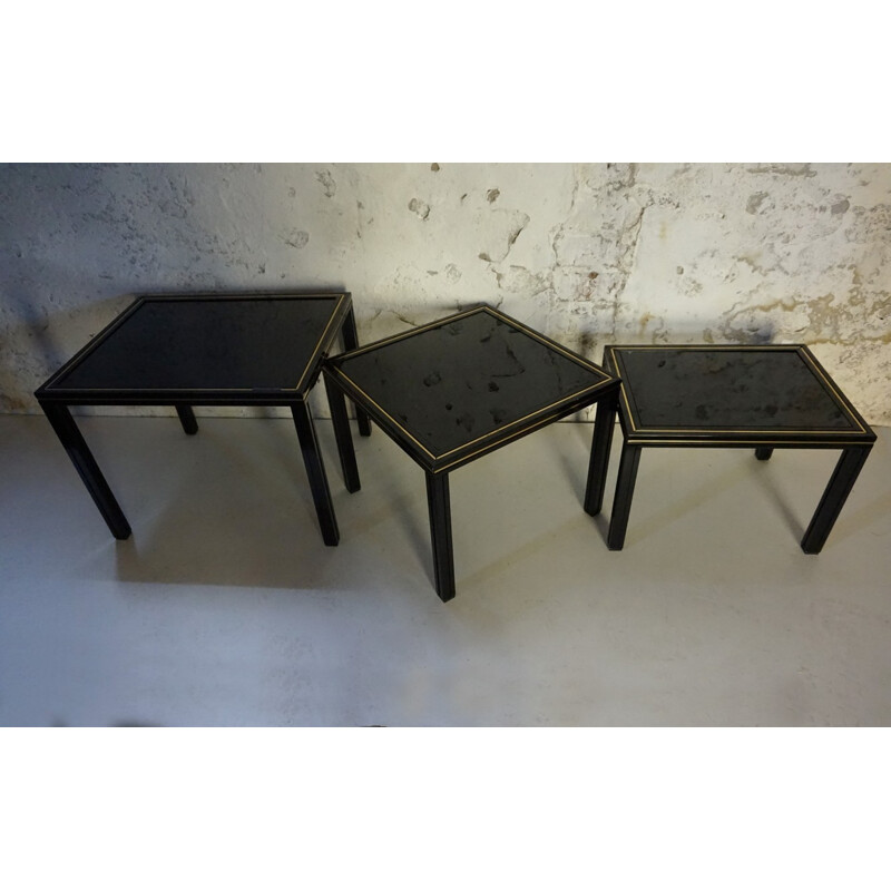 Nesting tables side tables by Pierre Vandel - 1980s