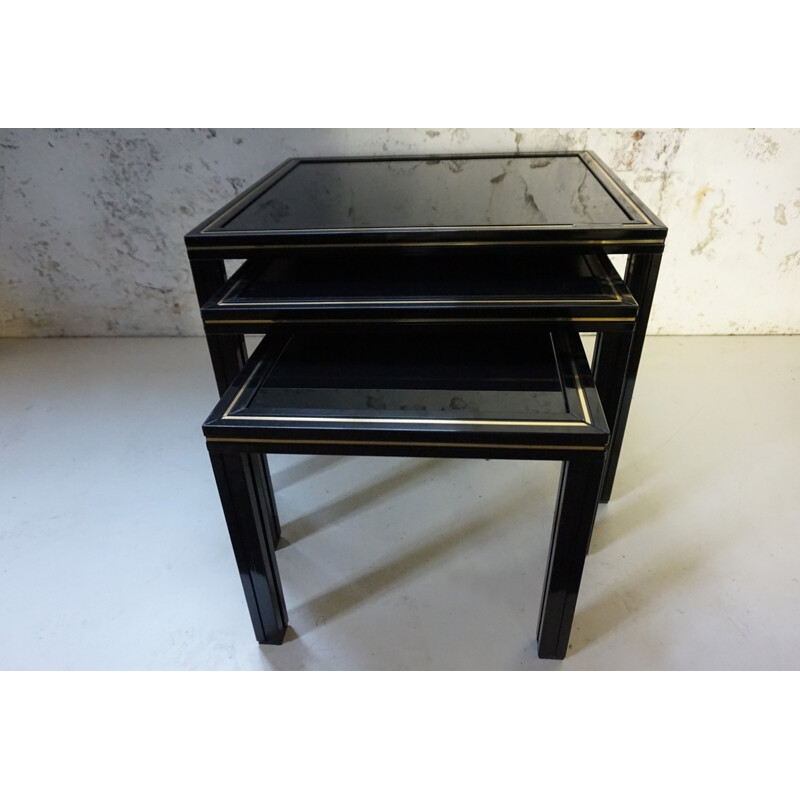 Nesting tables side tables by Pierre Vandel - 1980s