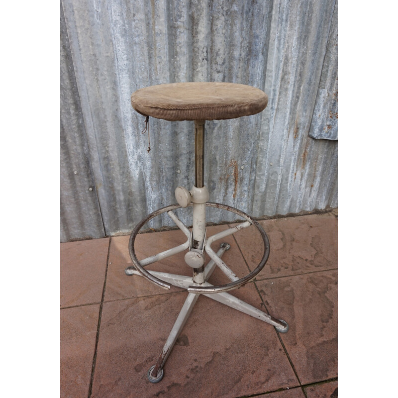 Vintage Drafting Stool by Friso Kramer for Ahrend De Cirkel - 1960s