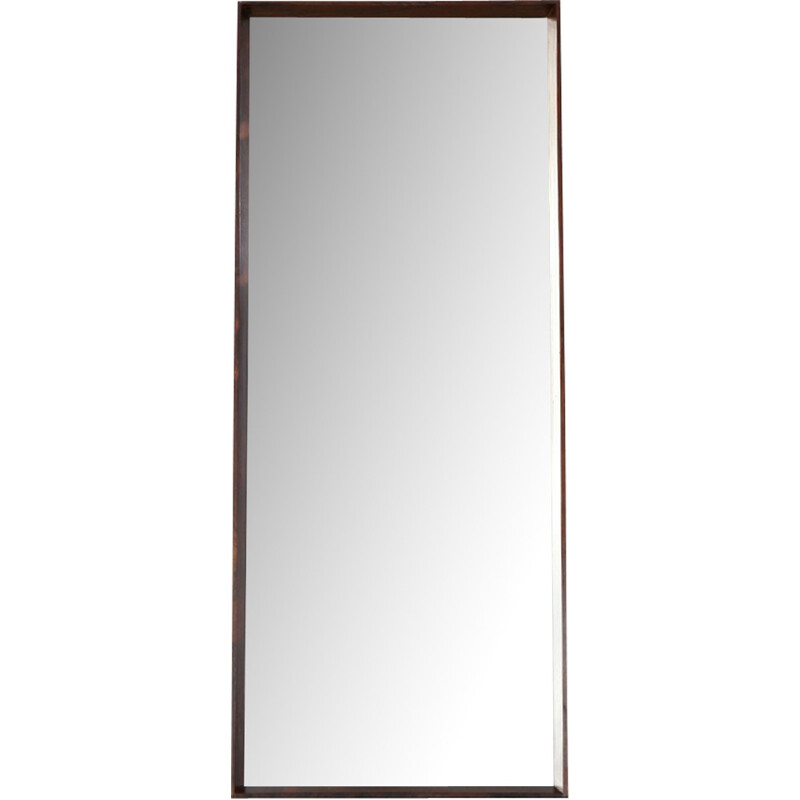 Vintage Danish Rosewood Mirror - 1950s