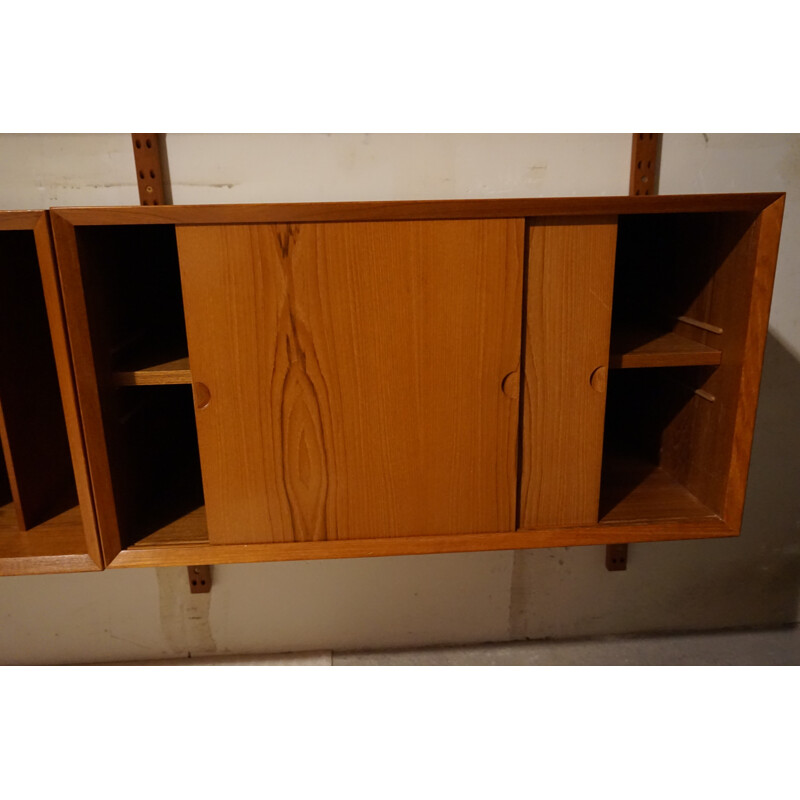 Danish Teak Modular Bookcase By Poul Cadovius - 1960s