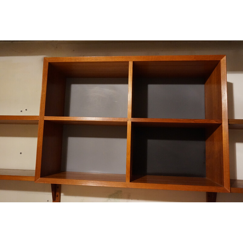 Danish Teak Modular Bookcase By Poul Cadovius - 1960s