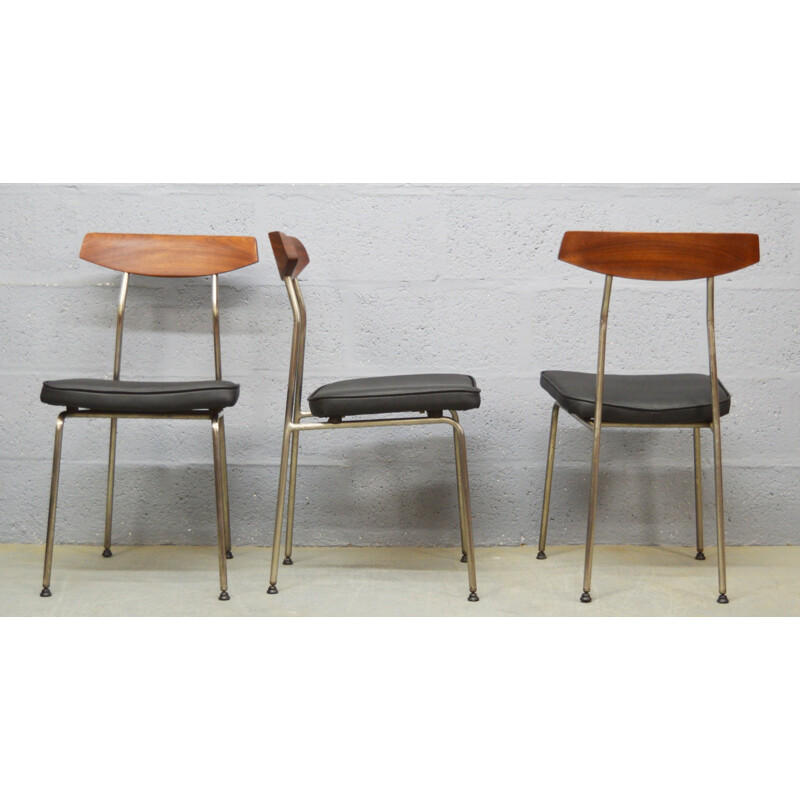 Mid-Century Set of 4 Chairs by Stag - 1950s