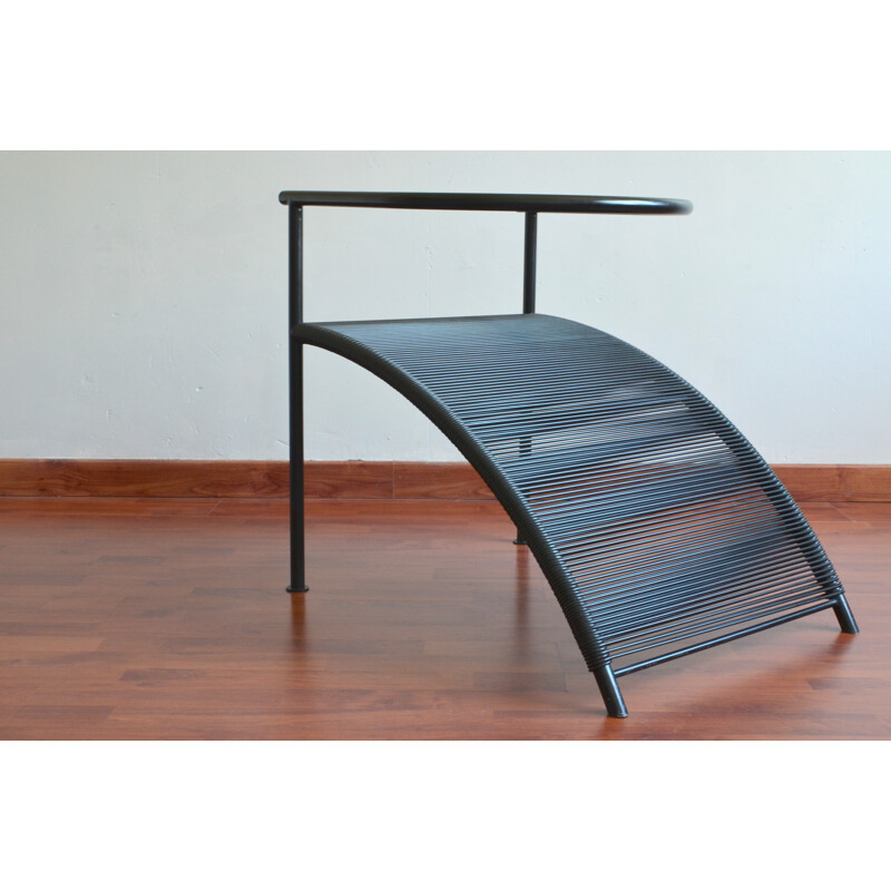 Black armchair "Pat Conley I", Philippe STARCK - 1980s 