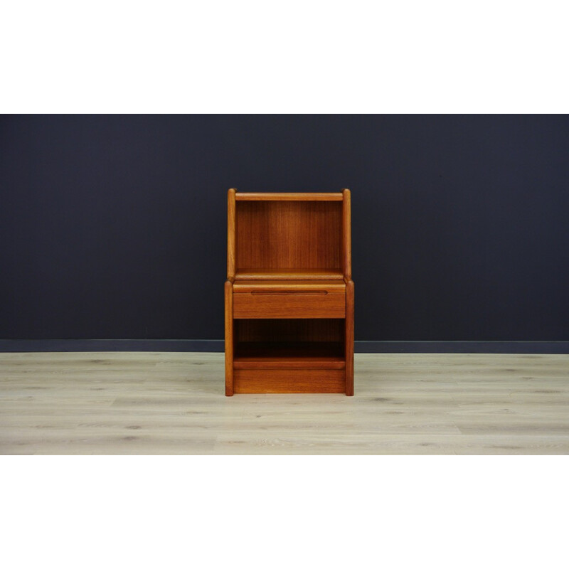 Pair of Danish Teak Beside Tables - 1970s