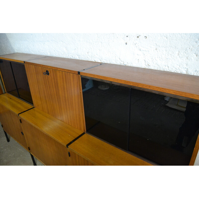 Sideboard/writing desk in beechwood, A.R.P - 1950