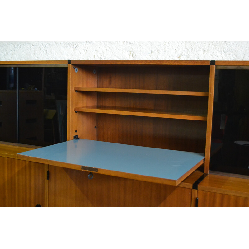 Sideboard/writing desk in beechwood, A.R.P - 1950