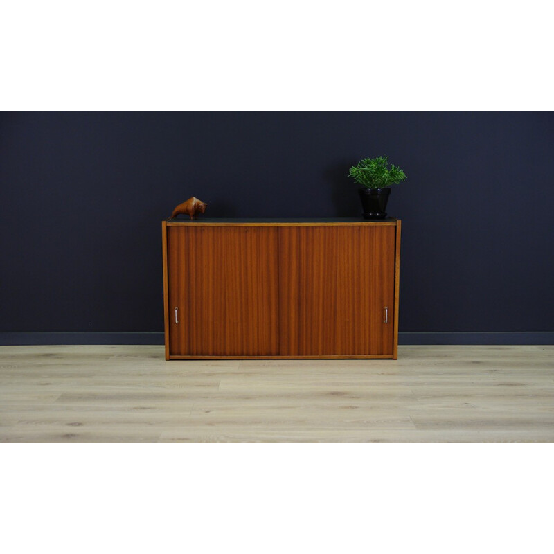 Danish Mahogany Hanging Cabinet - 1970s