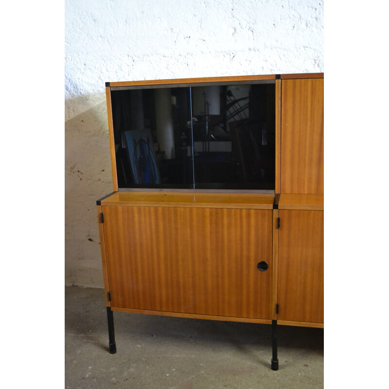 Sideboard/writing desk in beechwood, A.R.P - 1950