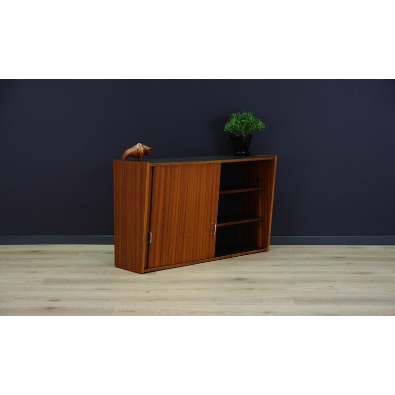 Danish Mahogany Hanging Cabinet - 1970s