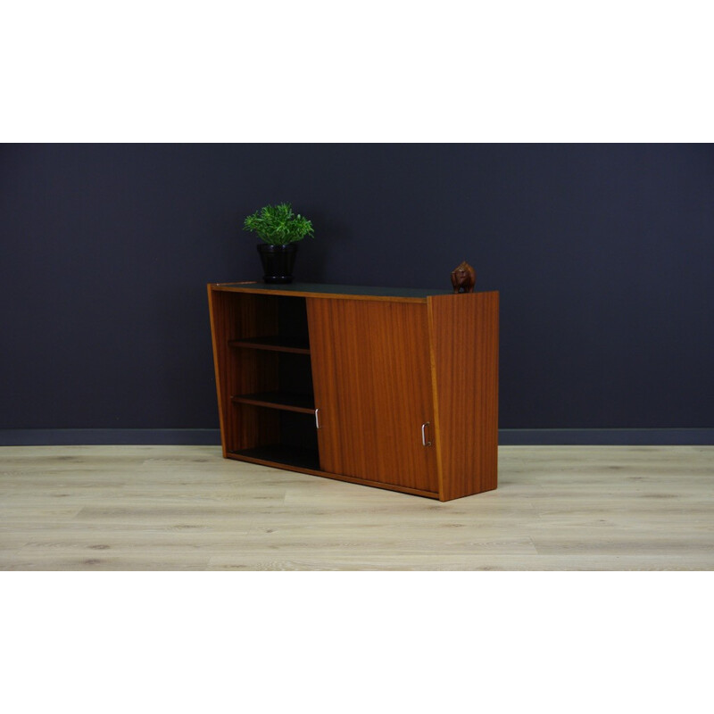 Danish Mahogany Hanging Cabinet - 1970s