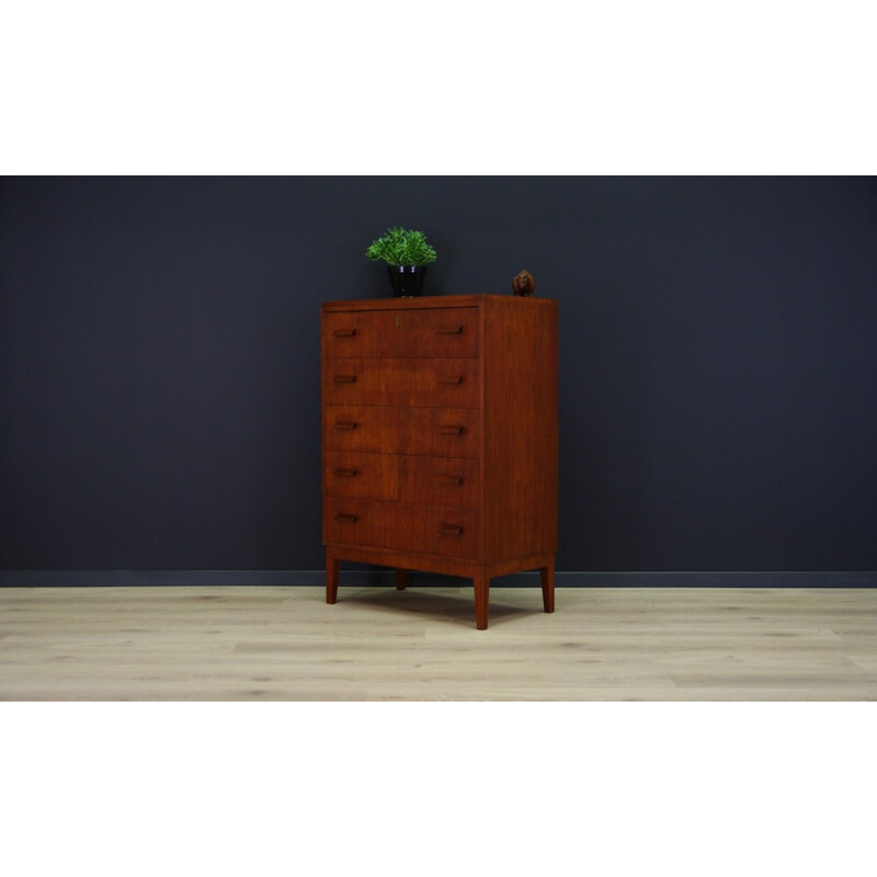 Danish Teak Chest of Drawers -1970s