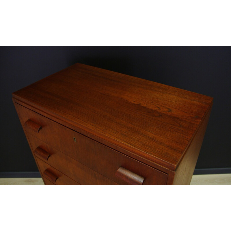 Danish Teak Chest of Drawers -1970s