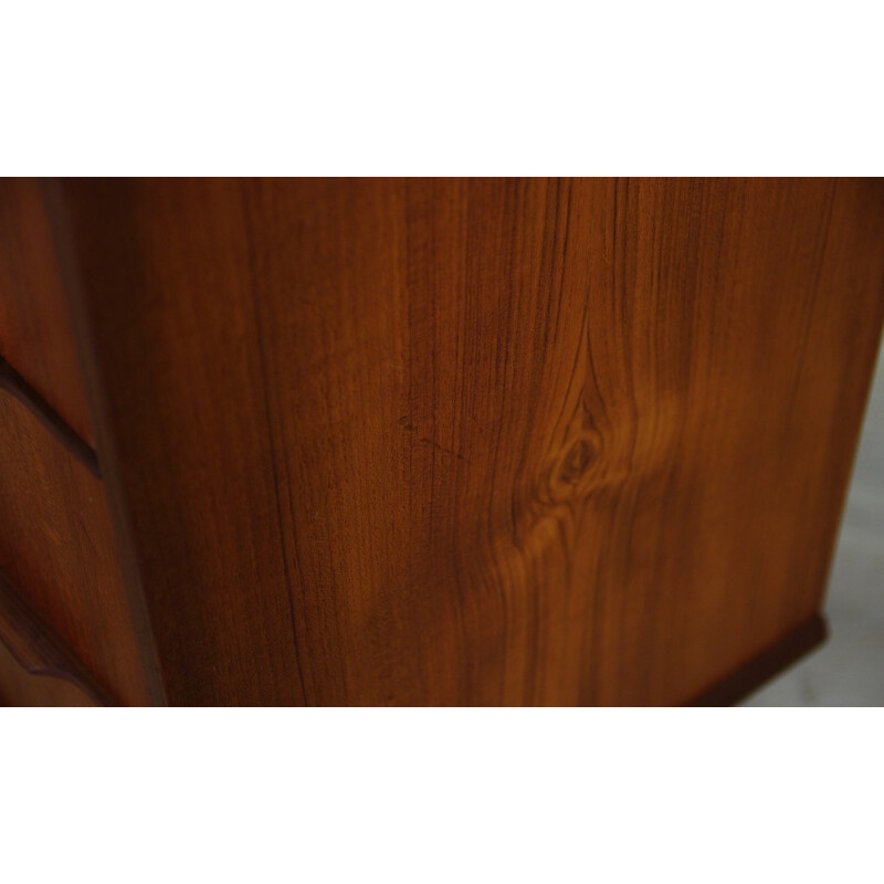 Danish Teak Chest of Drawers - 1970s