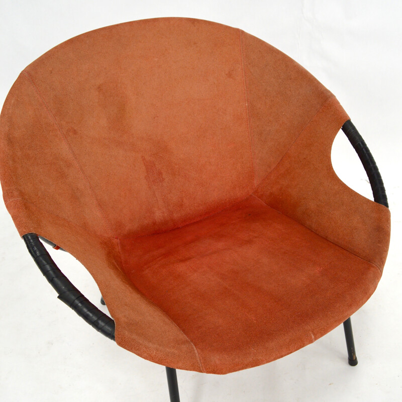 circular chair for Lusch&Co, Germant - 1950s
