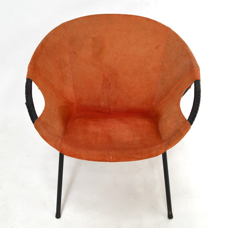 circular chair for Lusch&Co, Germant - 1950s