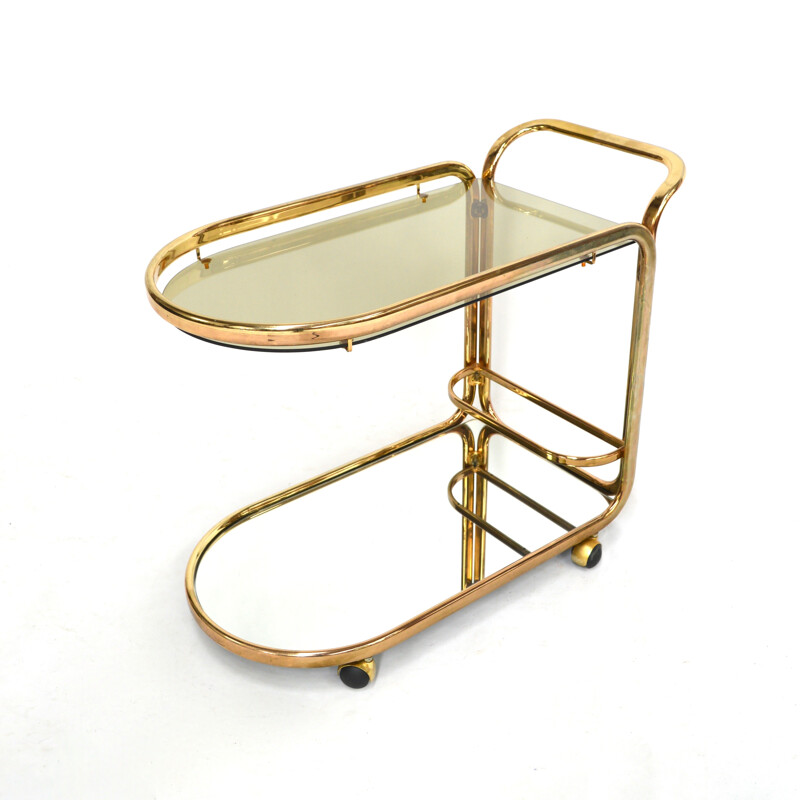 Guilded bar cart - 1970s