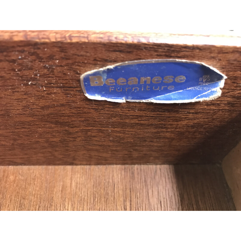 Mid-century teak chest of drawers - 1960s