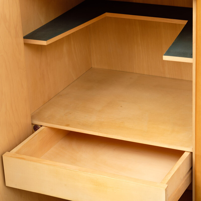 Cherrywood Highboard for Holzäpfel - 1950s