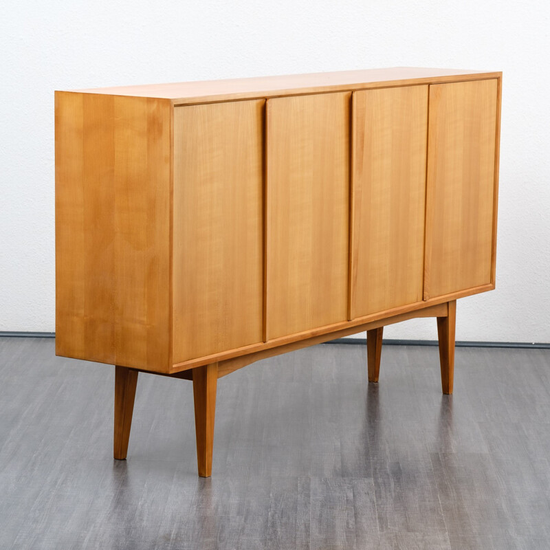 Cherrywood Highboard for Holzäpfel - 1950s