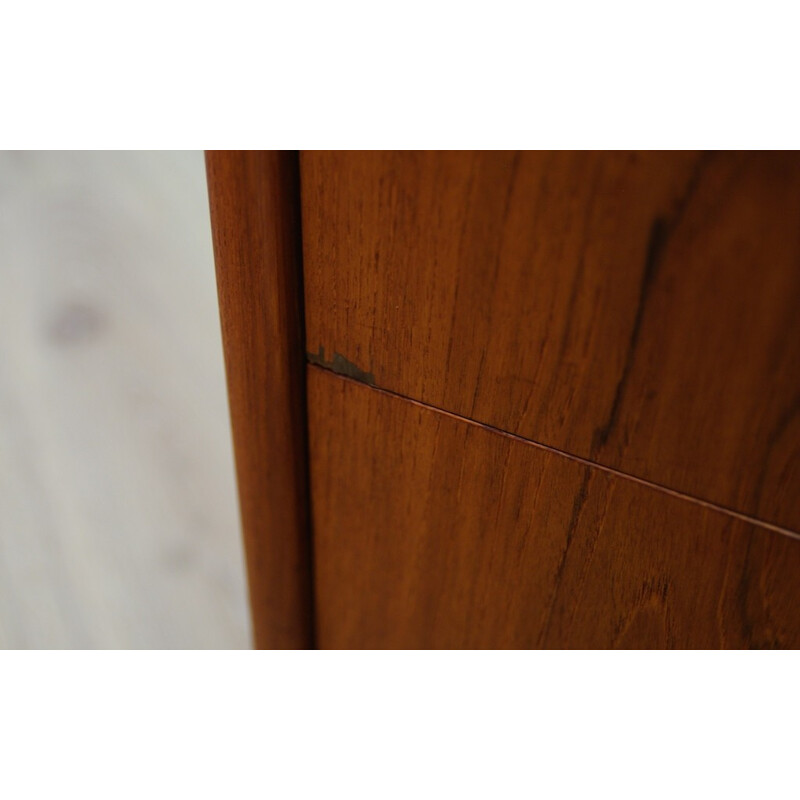 Danish Teak Retro Chest of Drawers - 1970s