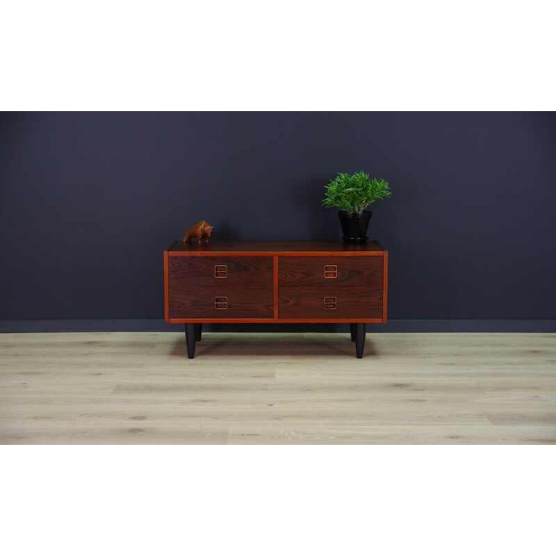 Vintage Danish Rosewood Chest of Drawers - 1970s