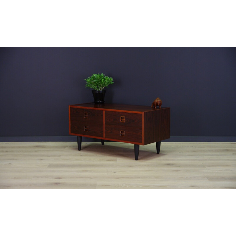 Vintage Danish Rosewood Chest of Drawers - 1970s