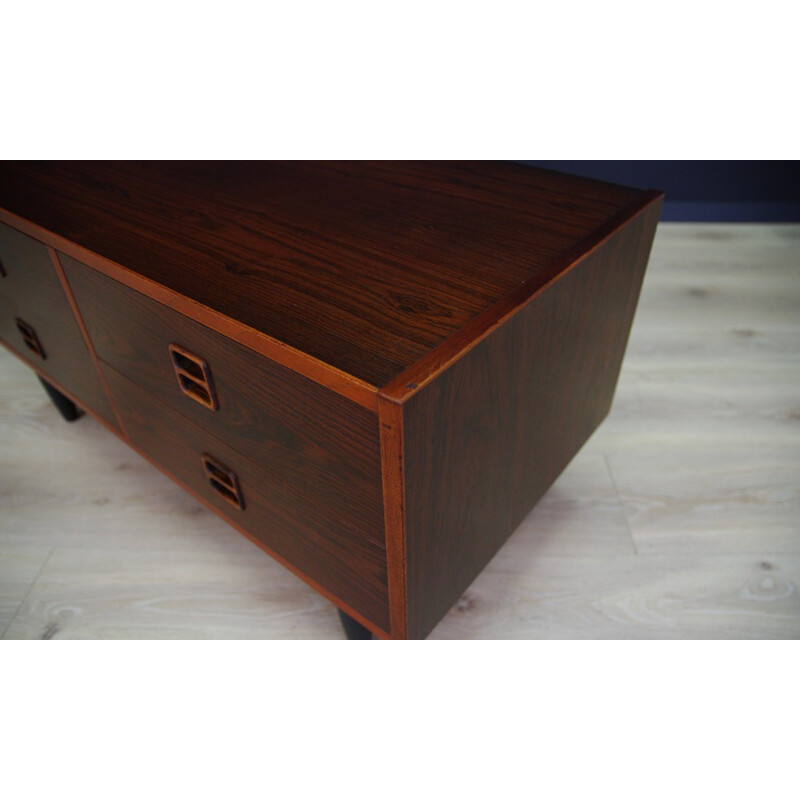 Vintage Danish Rosewood Chest of Drawers - 1970s