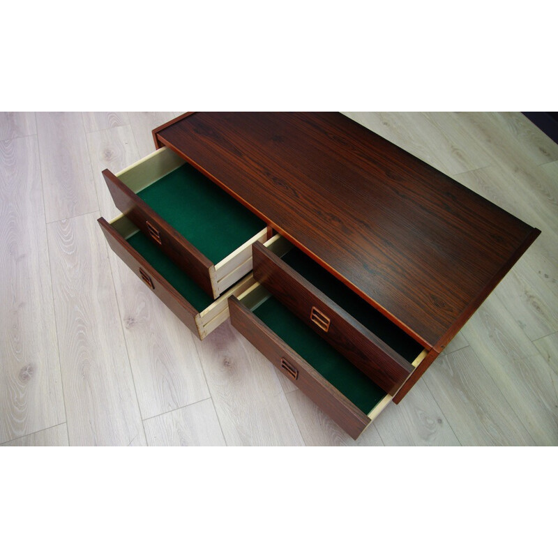 Vintage Danish Rosewood Chest of Drawers - 1970s