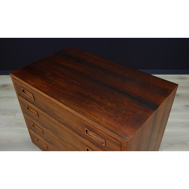 Danish Rosewood Chest of Drawers by Poul Hundevad for Hundevad & Co - 1970s