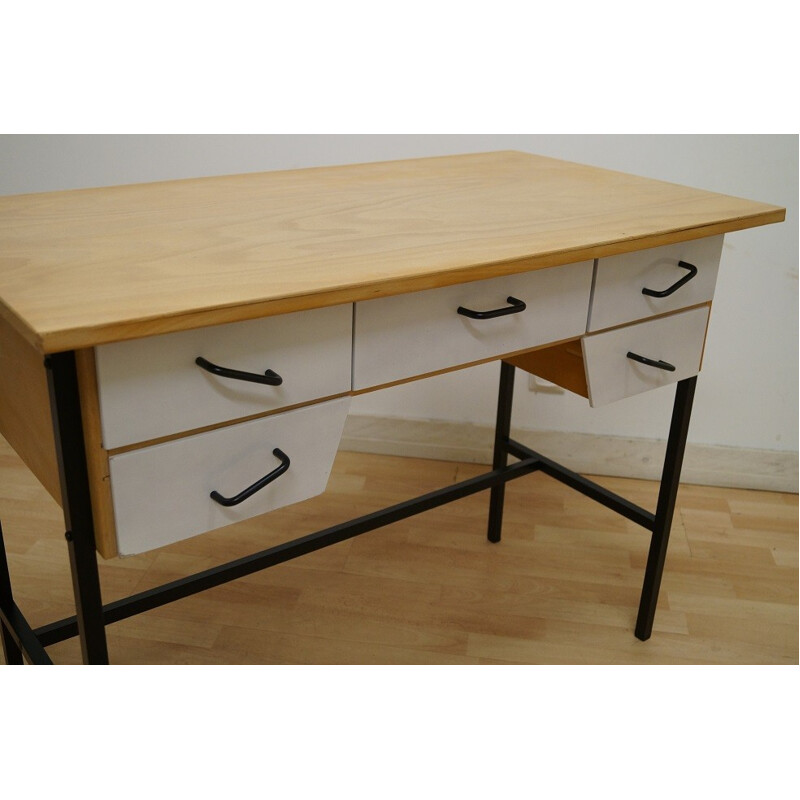 Little desk with 5 drawers - 1960s