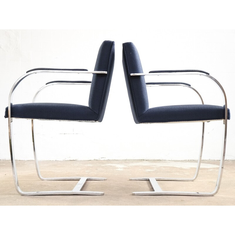 Set of 6 BRNO chairs by Ludwig Mies van der Rohe for Knoll International - 1980s