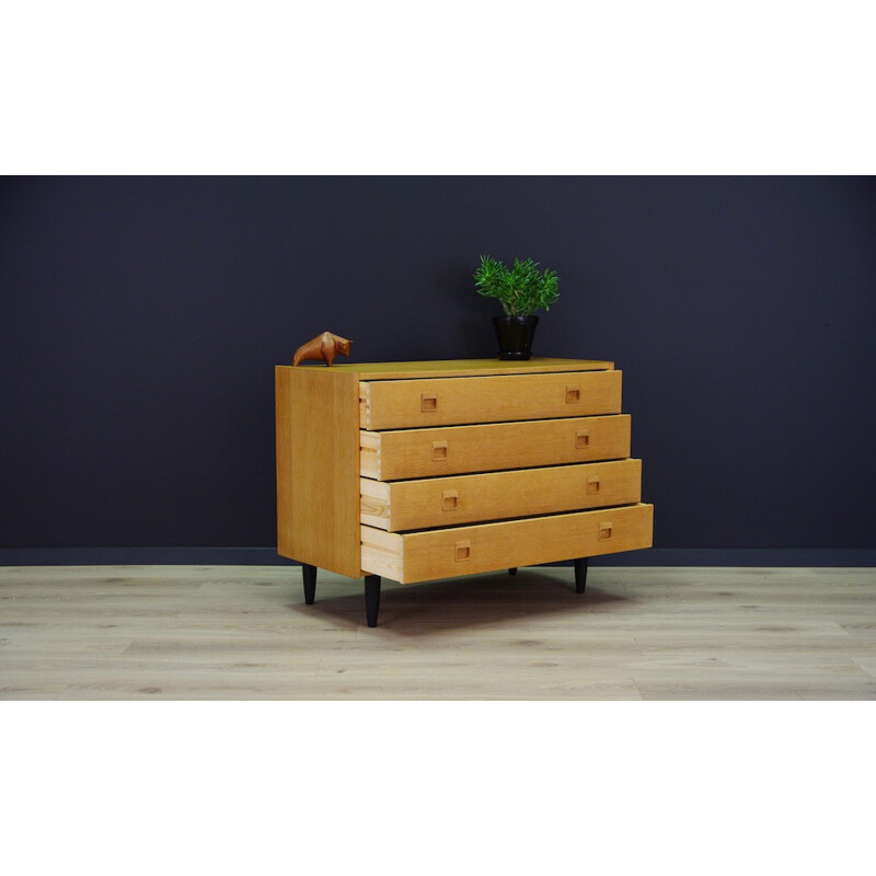 Commode en frêne scandinave - 1970