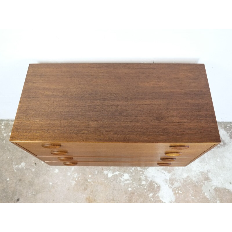 Chest of 4 drawers in teak by Kai Kristiansen - 1960s