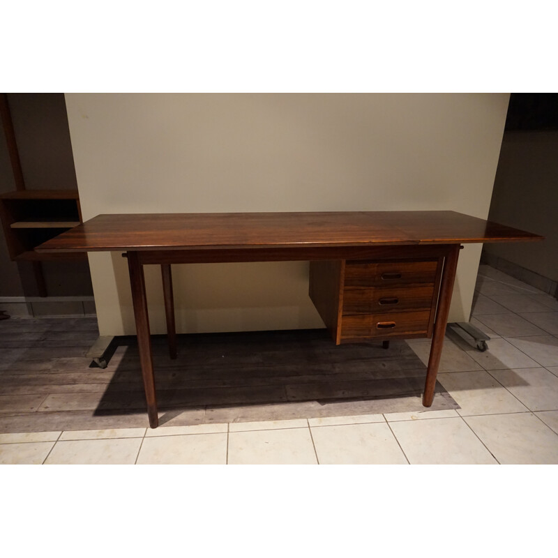 Danish Rio Rosewood Desk by HS Mobler - 1960s