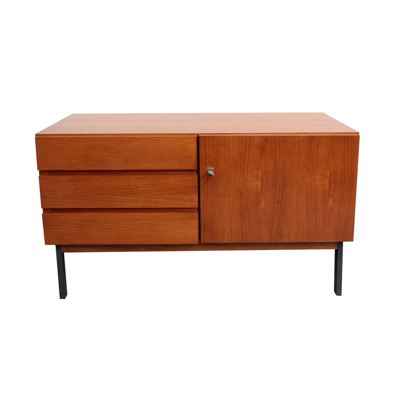 Vintage sideboard in teak with drawers - 1960s