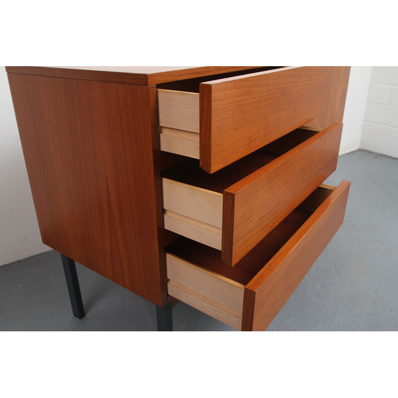 Vintage sideboard in teak with drawers - 1960s