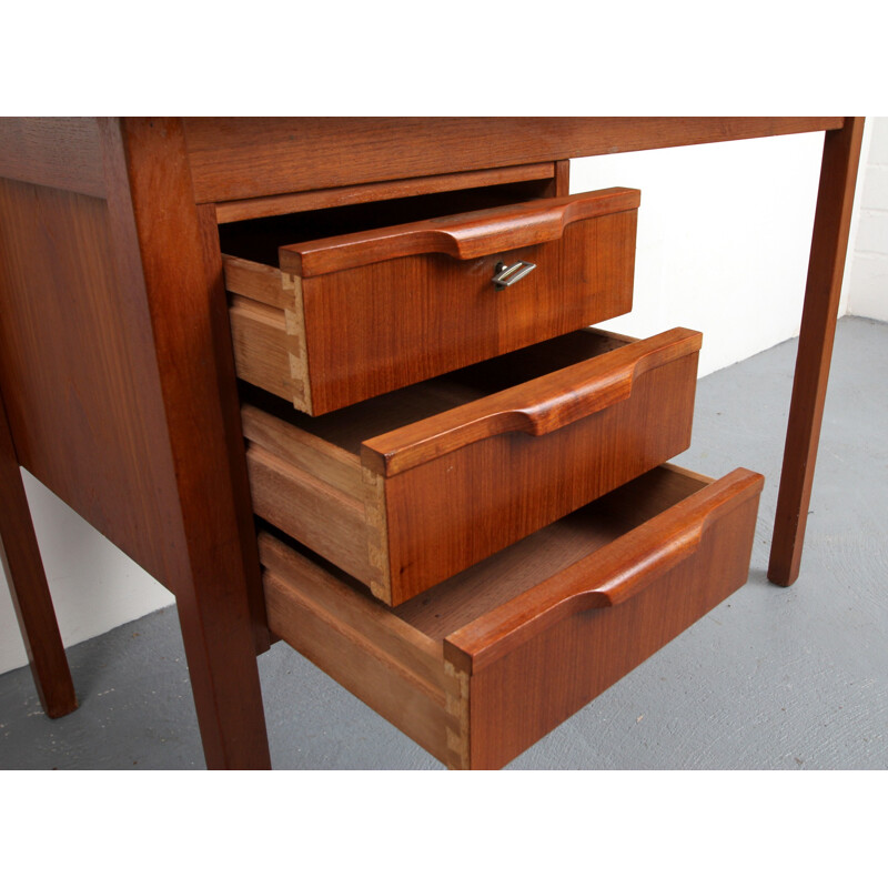 Vintage desk in teak by Tibergaard - 1960s