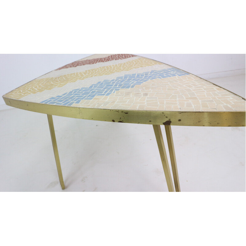 Mosaic Vintage Coffee Table by Berthold Muller - 1950s