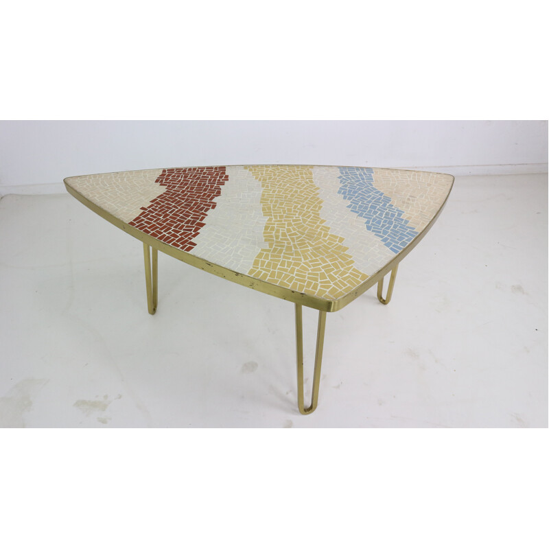 Mosaic Vintage Coffee Table by Berthold Muller - 1950s