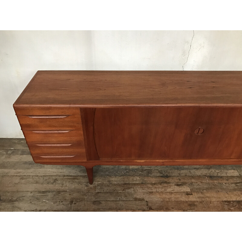 "UM15" sideboard in teak by Johannes Andersen for Samcom - 1960s