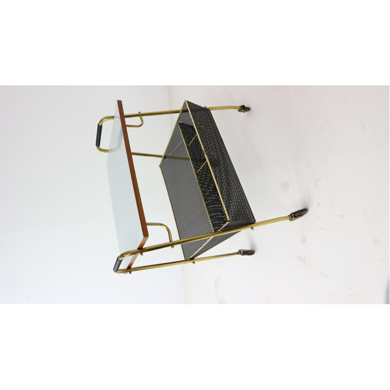 Vintage serving trolley "3618" by Ilse Möbel - 1960s