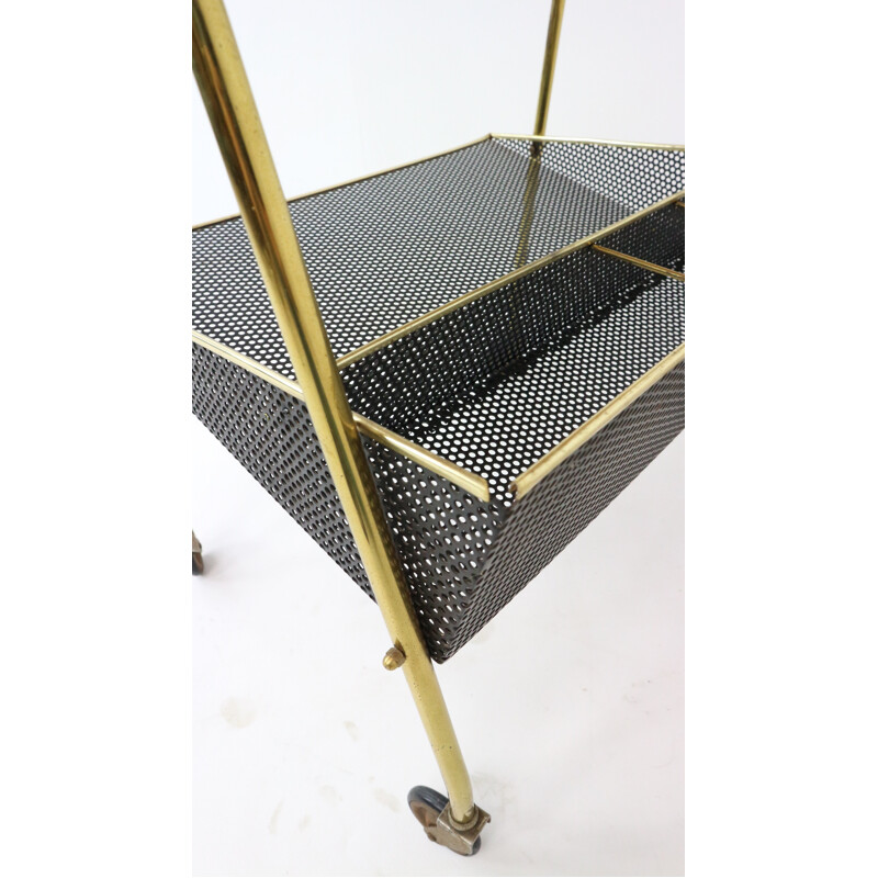 Vintage serving trolley "3618" by Ilse Möbel - 1960s