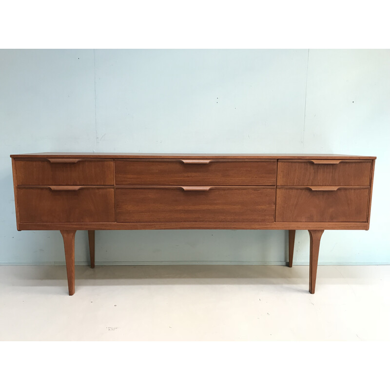 Vintage teak sideboard by Franck Guille for Austinsuite - 1960s