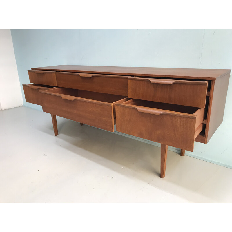 Vintage teak sideboard by Franck Guille for Austinsuite - 1960s