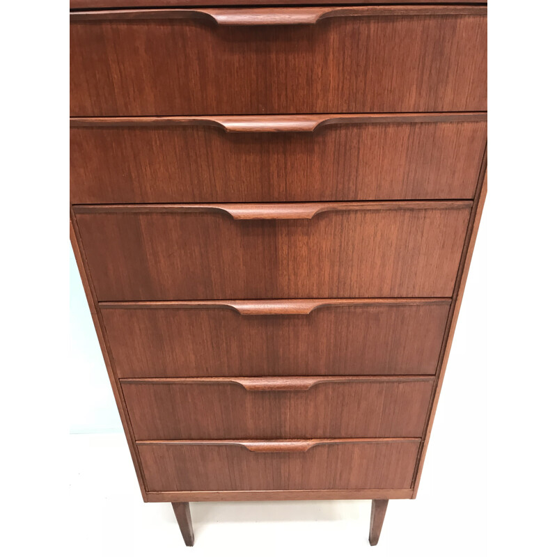 Vintage teak chest of drawers by Franck Guille for Austinsuite - 1960s