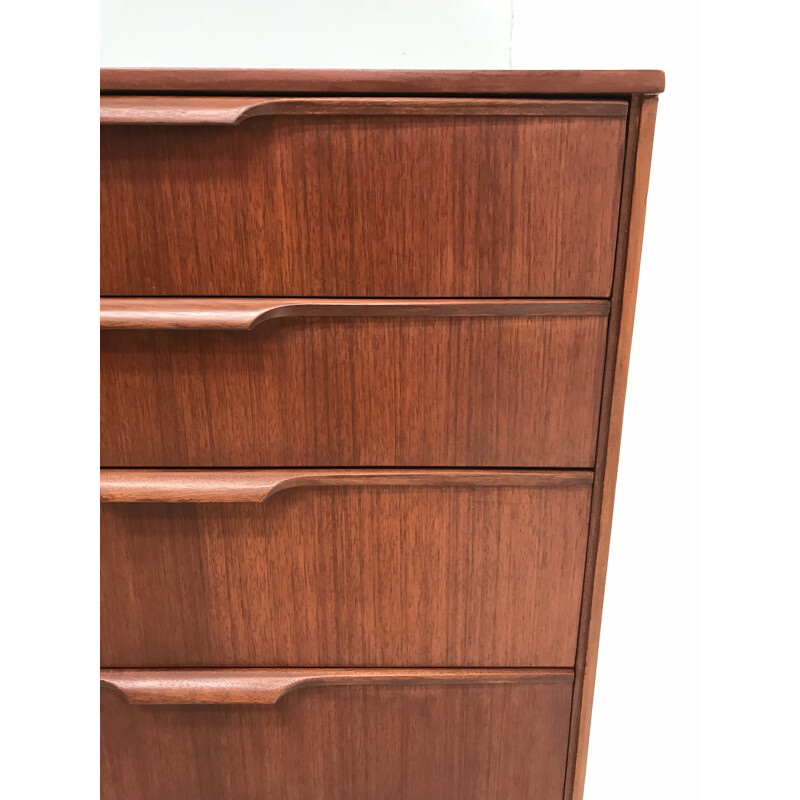 Vintage teak chest of drawers by Franck Guille for Austinsuite - 1960s