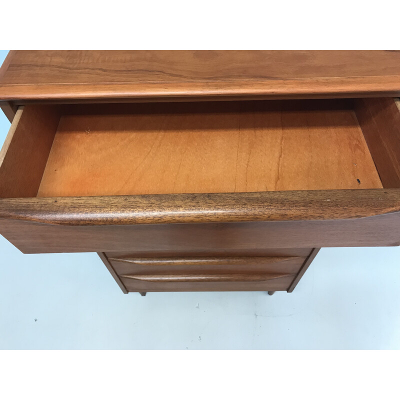 Mid-century teak chest of drawers - 1960s