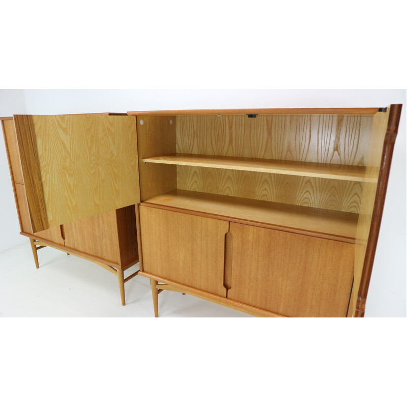 Set of 2 Highboards, Model Fredericia for Royal Board - 1960s